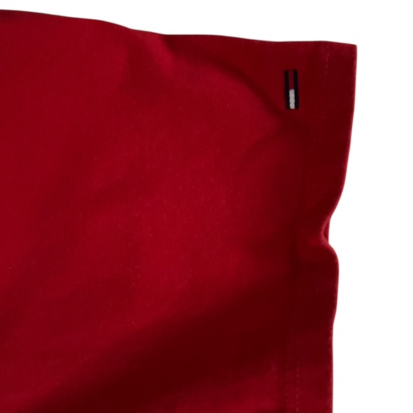 Men’s Tommy Jeans Short Sleeve Shirt with Big Flag Logo on the Front, Size 2XL. - Picture 10 of 11